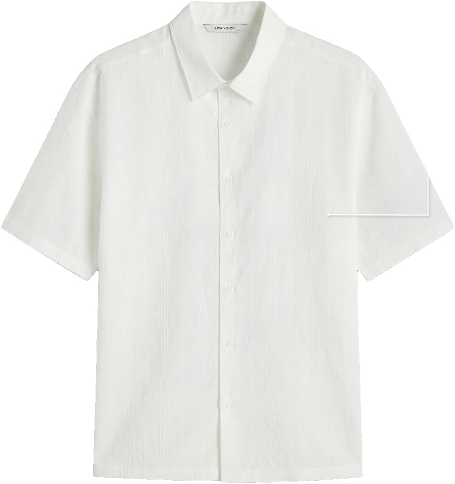 سعر ومواصفات LC WAIKIKI Regular Fit Men'S Textured Shirt 2Xl Ecru (B0HKT2SZS5) على Amazon EG