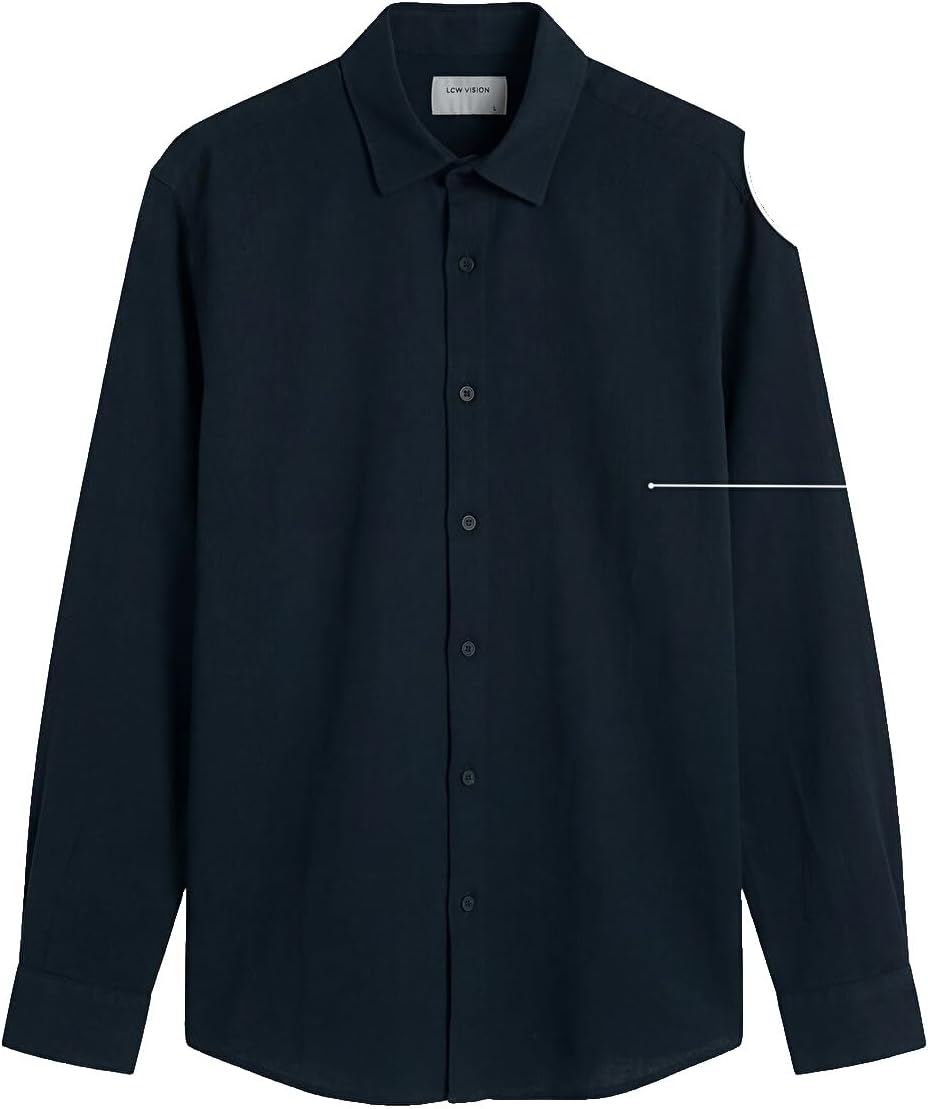 سعر ومواصفات LC WAIKIKI Regular Fit Men'S Textured Shirt 2Xl Navy (B0HKTF69Y6) على Amazon EG