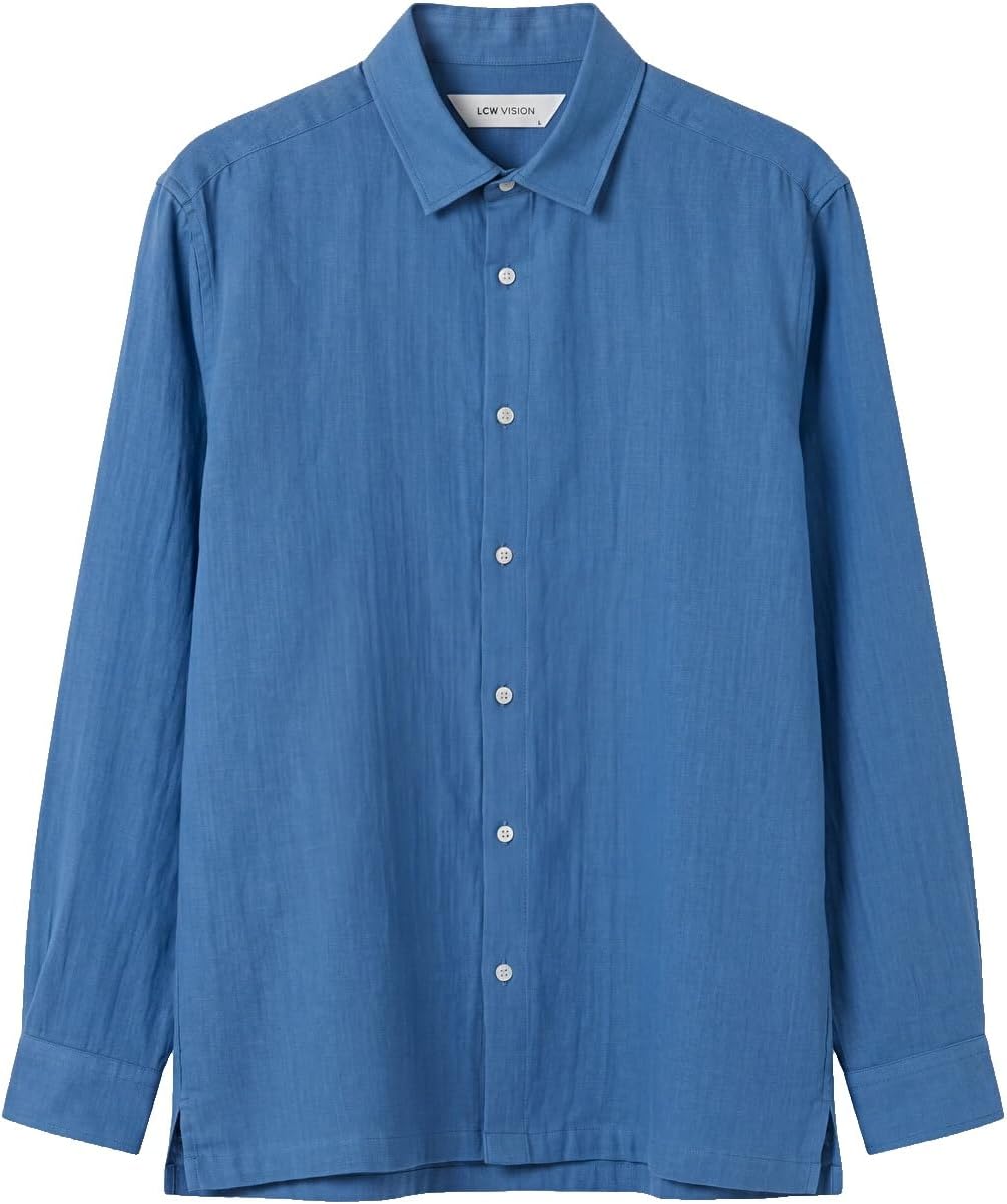 سعر ومواصفات LC WAIKIKI Regular Fit Muslin Men's Shirt (B0HJWCVG75) على Amazon EG