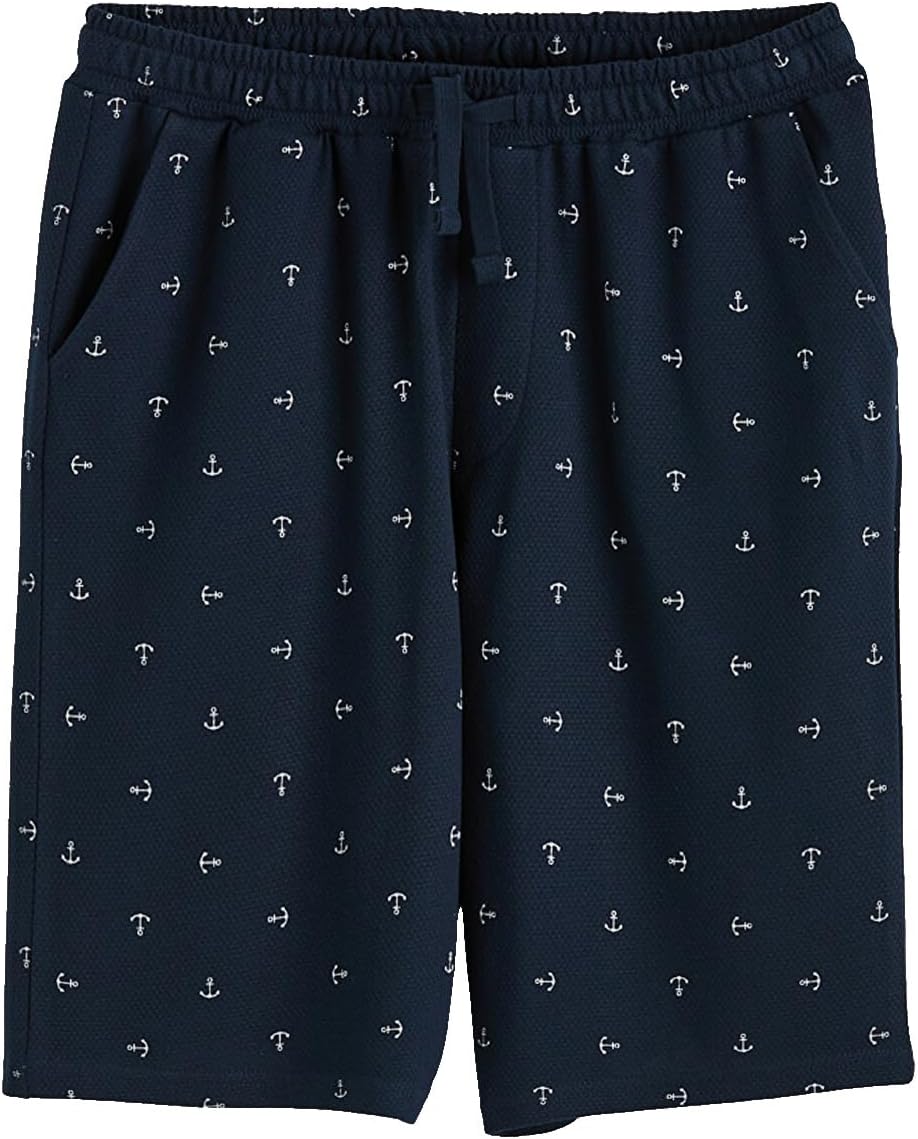 سعر ومواصفات LC WAIKIKI Regular Fit Patterned Pyjama Bottom Shorts M Navy (B0HKT57VDZ) على Amazon EG