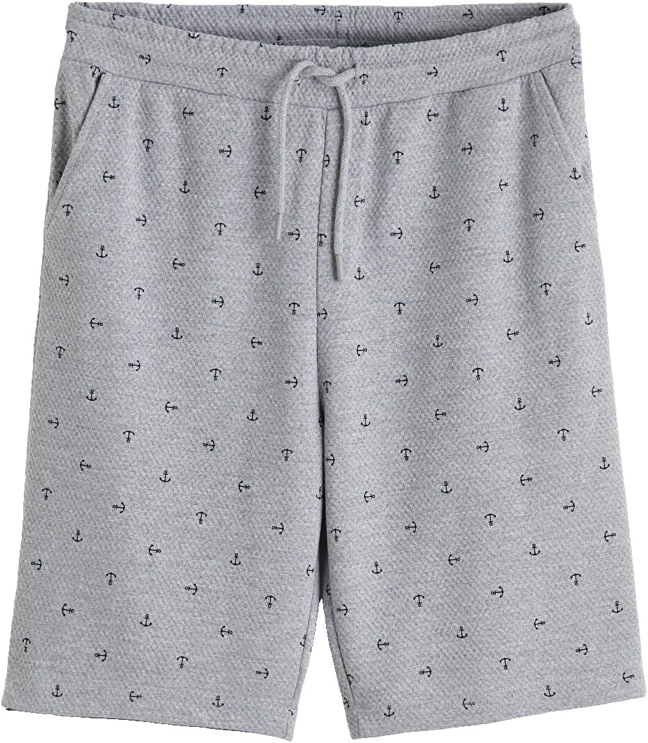 سعر ومواصفات LC WAIKIKI Regular Fit Patterned Pyjama Bottom Shorts S Grey (B0HKTB232B) على Amazon EG