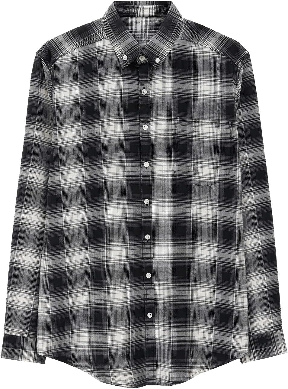 سعر ومواصفات LC WAIKIKI Regular Fit Plaid Men'S Shirt L Black (B0HKTN1FTM) على Amazon EG