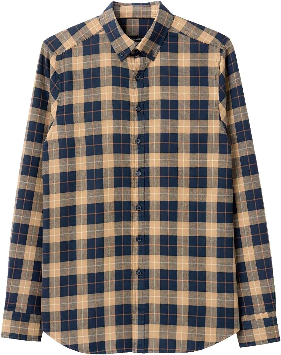 سعر ومواصفات LC WAIKIKI Regular Fit Plaid Twill Men'S Shirt Xxl Navy (B0HKTH8M42) على Amazon EG