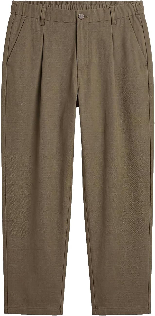 سعر ومواصفات LC WAIKIKI Regular Fit Pleated Men'S Trousers 28 Brown (B0HKTKLQW7) على Amazon EG