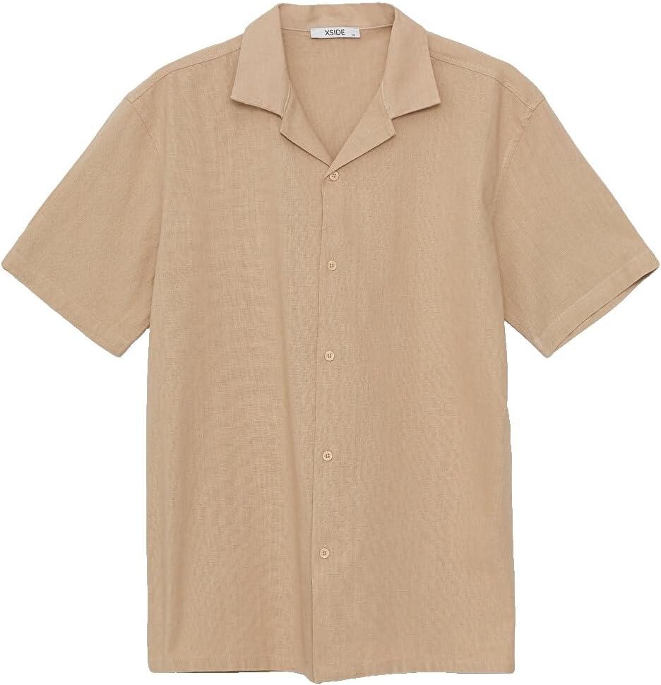 سعر ومواصفات LC WAIKIKI Regular Fit Short Sleeve Viscose Men'S Shirt L Beige S4DU64Z8-S5P-L-8684138675600 (B0HKT1FNBC) على Amazon EG