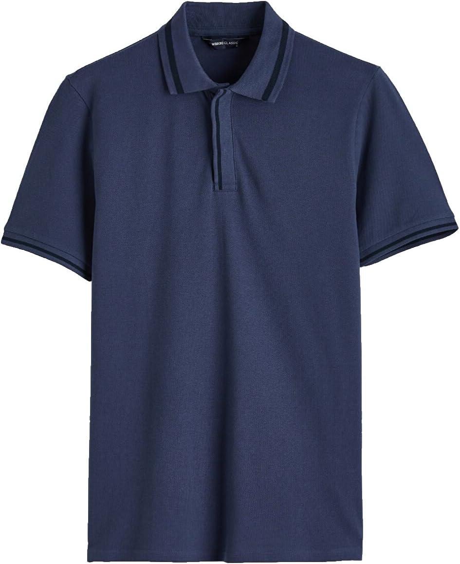 سعر ومواصفات LC WAIKIKI Regular Fit Striped Dobby Men'S Shirt S6G949Z8-LGB (B0HKSZX28Y) على Amazon EG