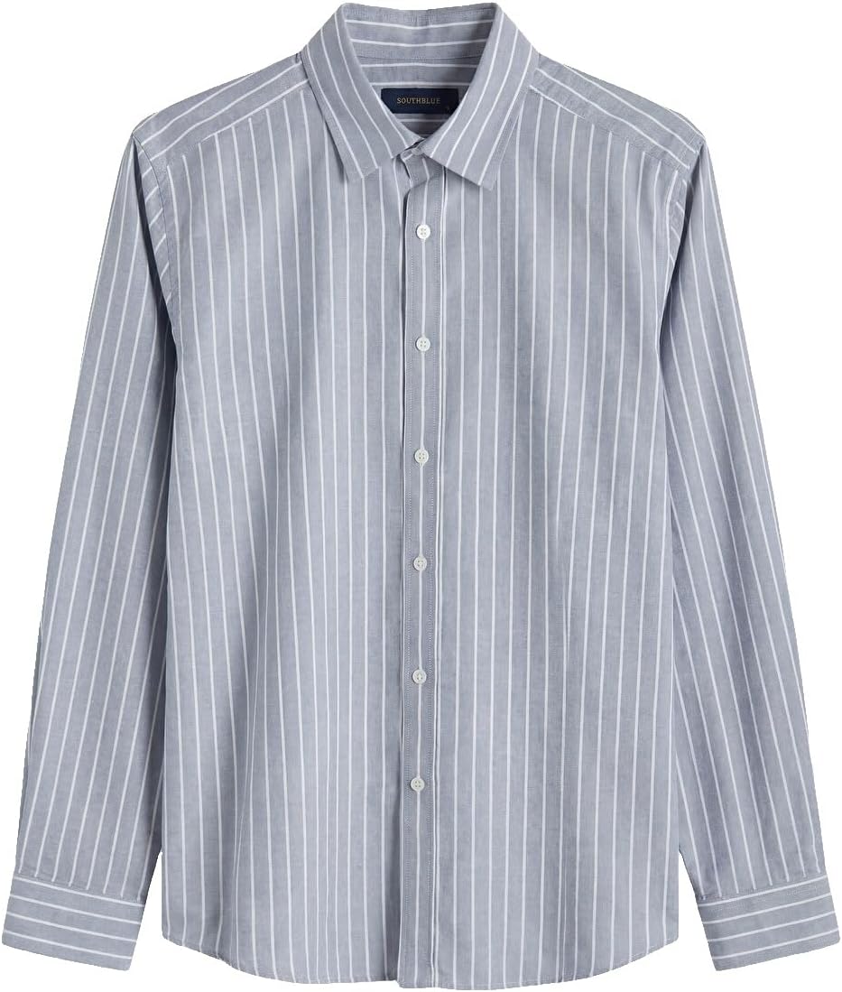 سعر ومواصفات LC WAIKIKI Regular Fit Striped Men's Shirt (B0HJW58J1J) على Amazon EG