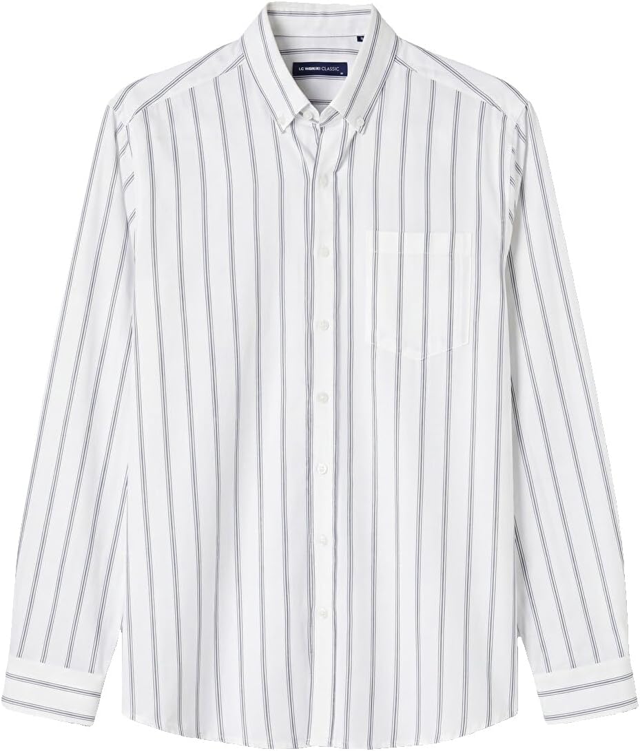 سعر ومواصفات LC WAIKIKI Regular Fit Striped Oxford Men'S Shirt M White S6BO30Z8-MXM-M-8684692156614 (B0HKTMTDTK) على Amazon EG
