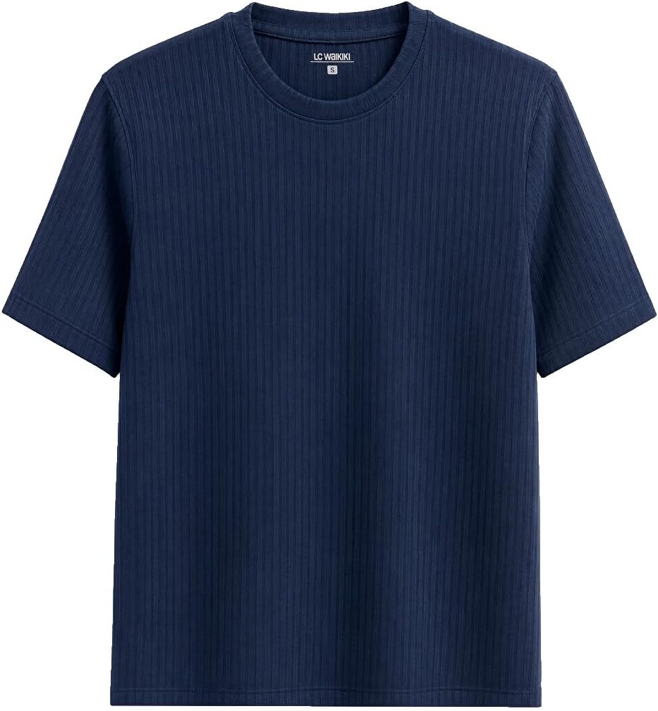 سعر ومواصفات LC WAIKIKI Short Sleeve Men'S Pyjamas Top S Navy (B0HKSVJHMX) على Amazon EG