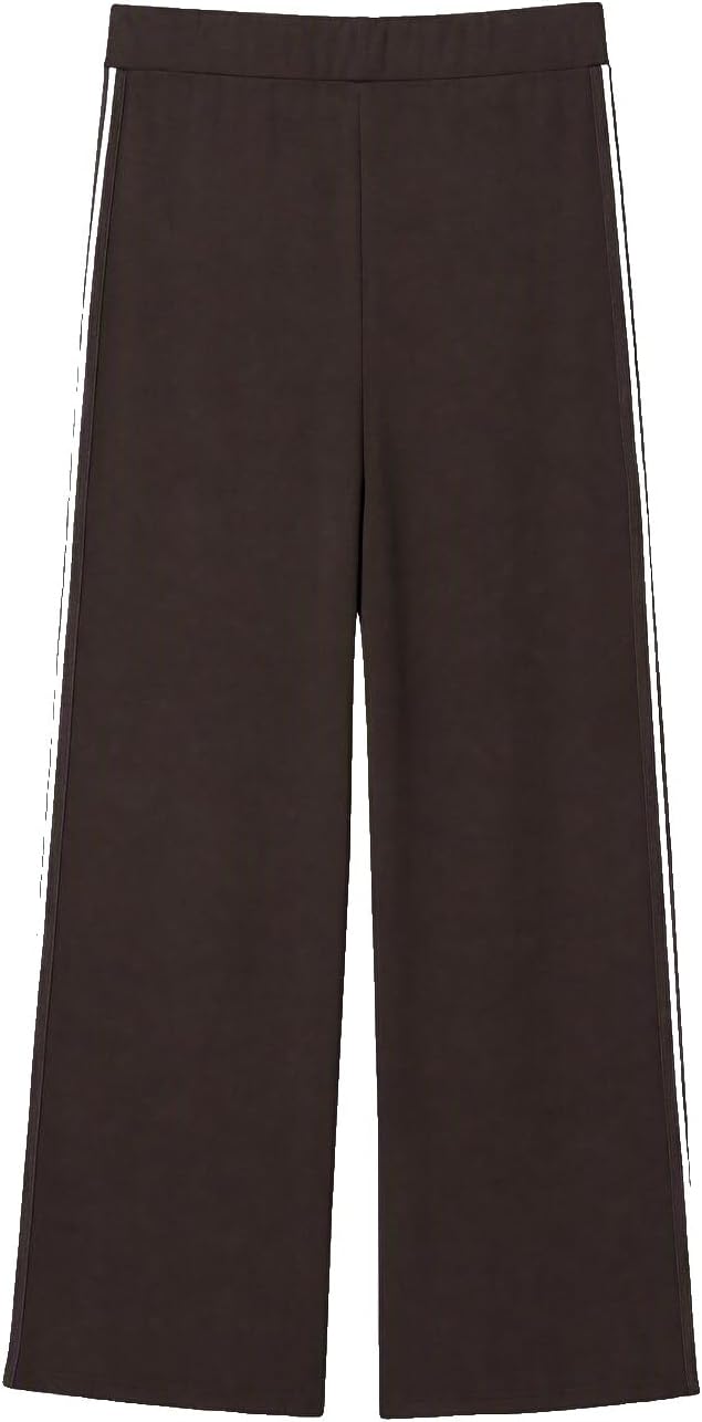 سعر ومواصفات LC WAIKIKI Side Striped Wide Leg Women'S Sweatpants L Brown (B0HKTBYMW8) على Amazon EG