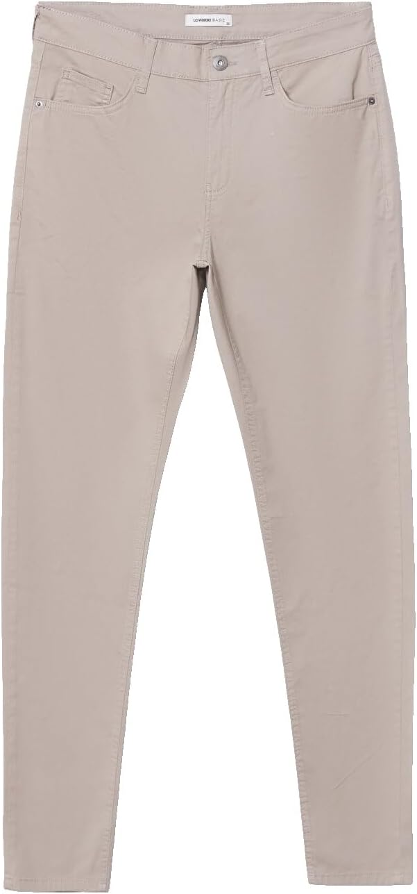 سعر ومواصفات LC WAIKIKI Slim Fit Gabardine Men'S Chino Trousers S5CV50Z8-PWN (B0HKTLMQNK) على Amazon EG