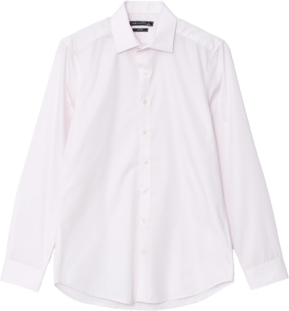 سعر ومواصفات LC WAIKIKI Slim Fit Long Sleeve Poplin Men'S Shirt S Pink (B0HKT8SYMX) على Amazon EG