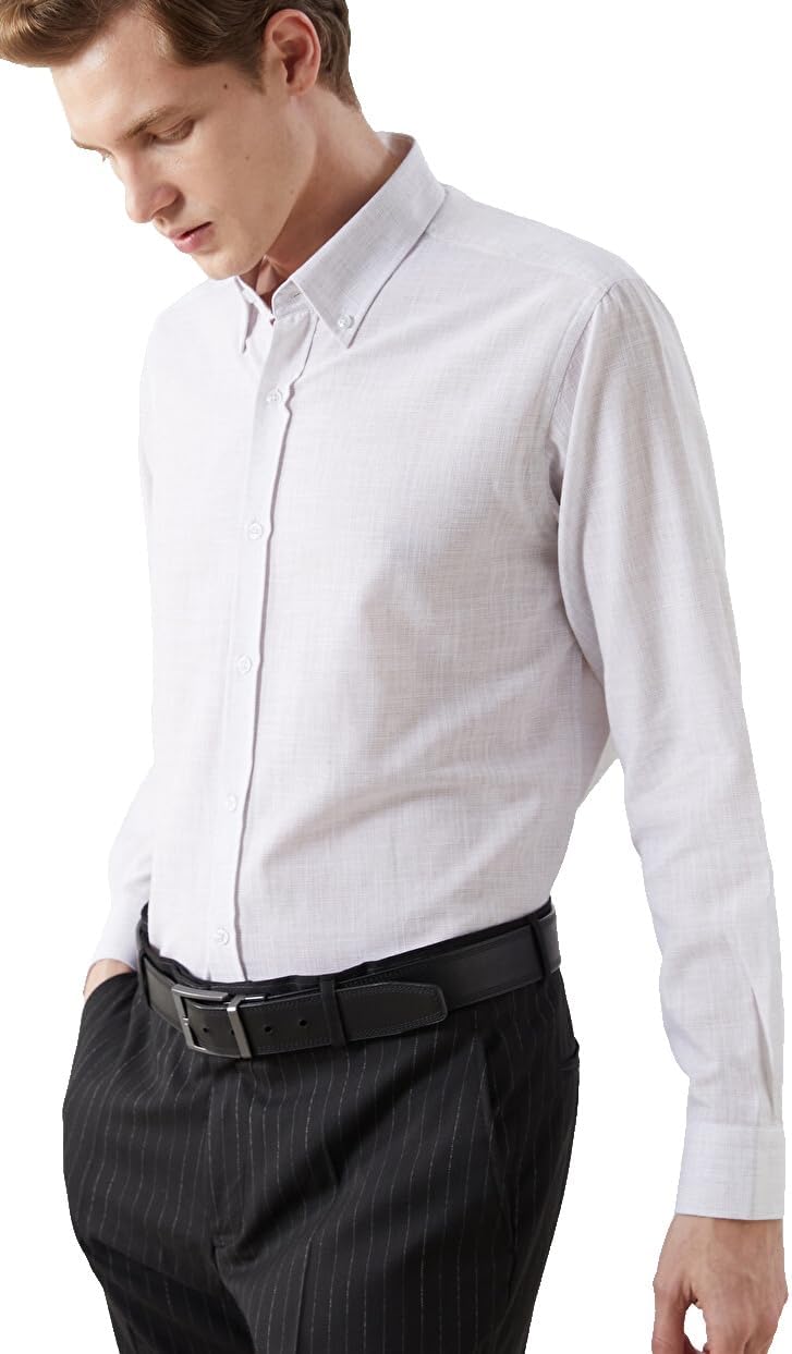 سعر ومواصفات LC WAIKIKI Slim Fit Long Sleeve Poplin Men'S Shirt M Beige (B0HKTH9313) على Amazon EG