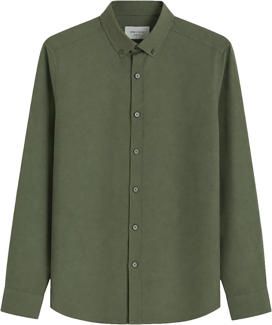 سعر ومواصفات LC WAIKIKI Slim Fit Men's Shirt (B0HJWJFYZF) على Amazon EG