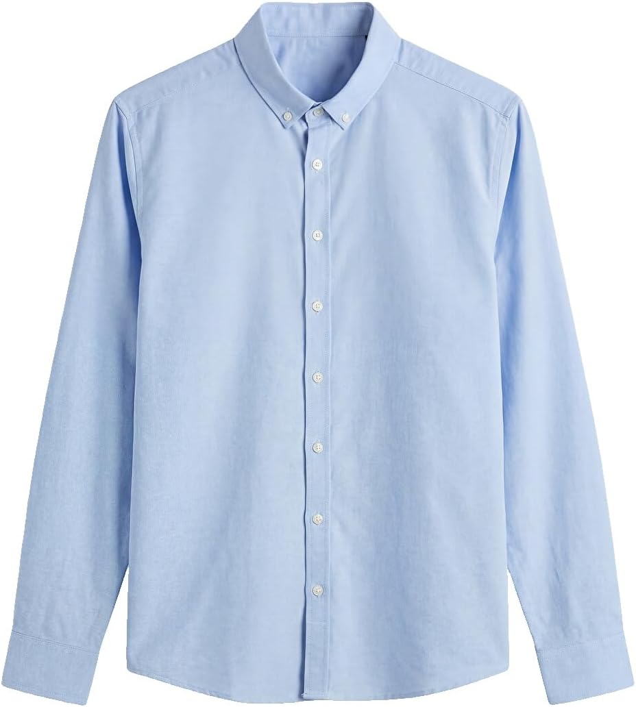 سعر ومواصفات LC WAIKIKI Slim Fit Oxford Men'S Shirt M Blue (B0HKT5SFLN) على Amazon EG