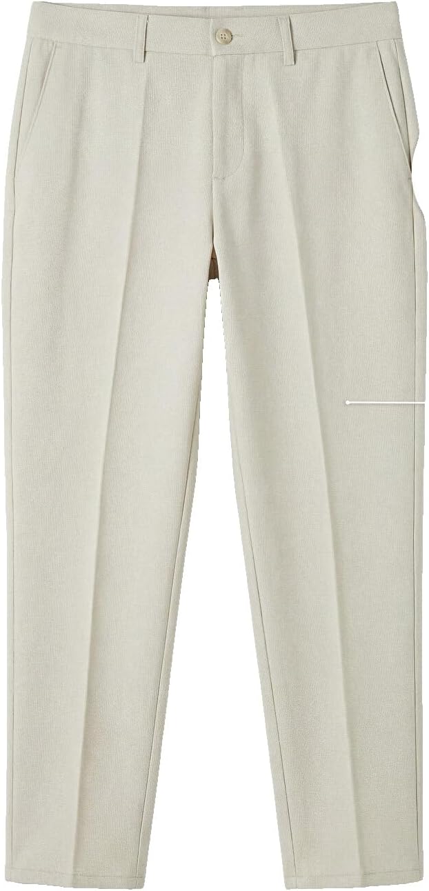 سعر ومواصفات LC WAIKIKI Slim Fit Textured Men'S Fabric Trousers 54 Beige (B0HKTJ99QP) على Amazon EG