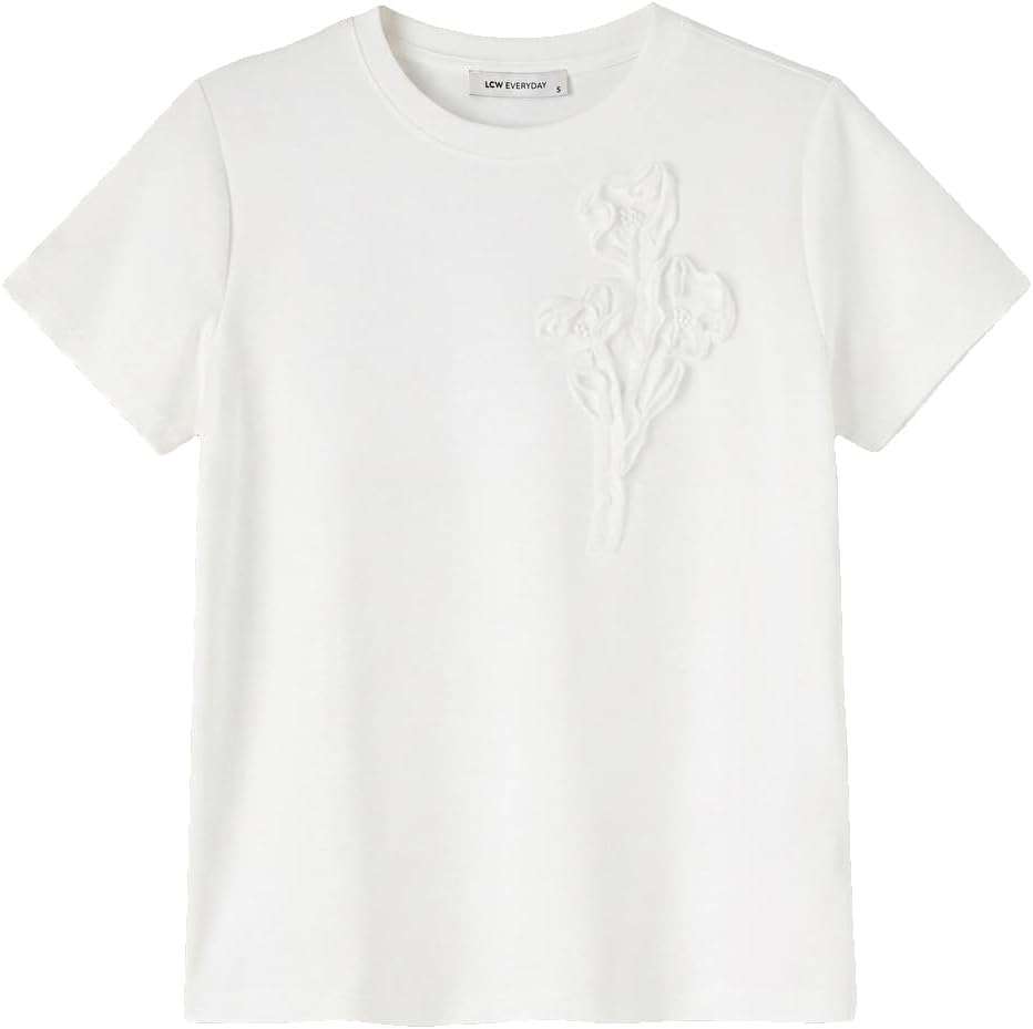 سعر ومواصفات LC WAIKIKI Soft Touch Flower Appliquéd Blouse Xl White W6AC07Z8-R9J-XL-8685007103200 (B0HKT9124M) على Amazon EG