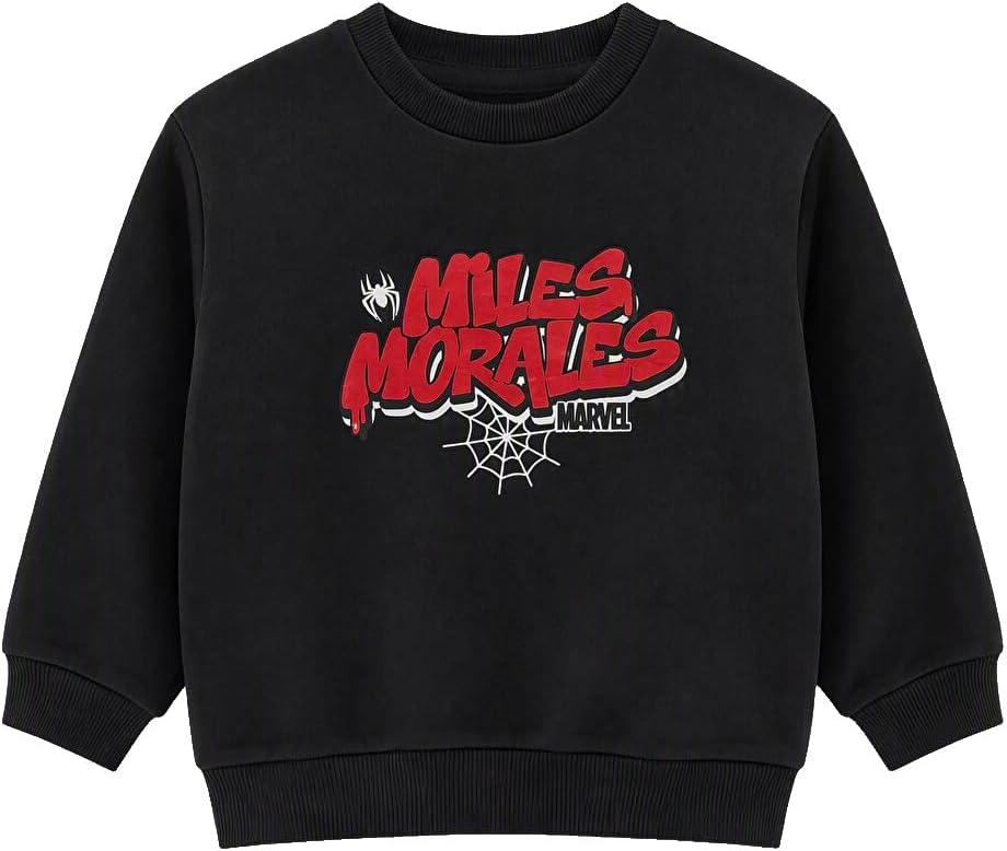 سعر ومواصفات LC WAIKIKI Spider-Man Printed Boys' Sweatshirt 12-13 Years Black (B0HKT76YR3) على Amazon EG