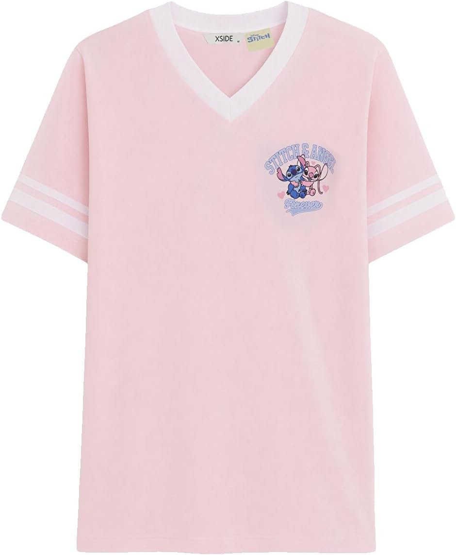 سعر ومواصفات LC WAIKIKI Stitch Printed 100% Cotton Oversize Women'S T-Shirt Xs Pink S6Y009Z8-14N-XS-8685004312759 (B0HKT43WLH) على Amazon EG