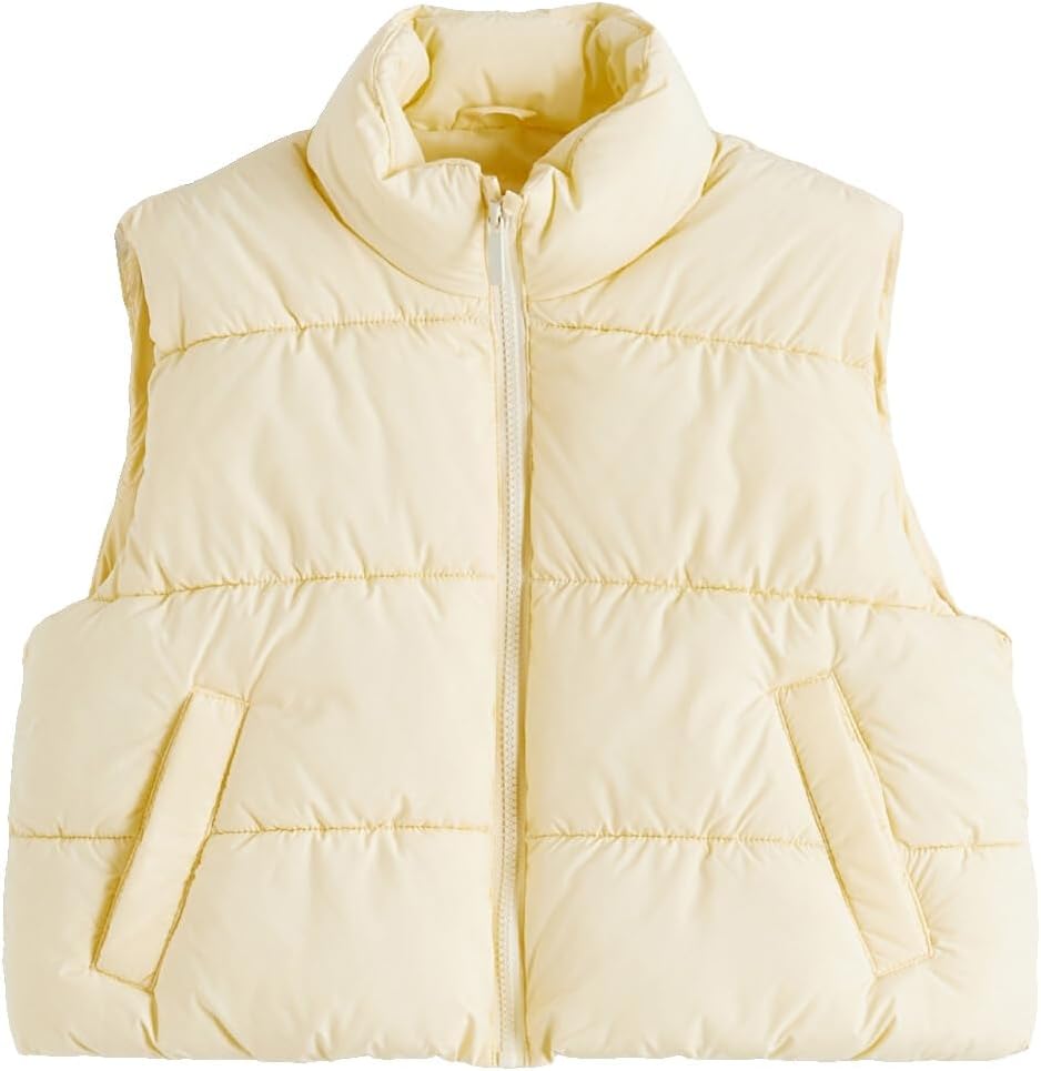 سعر ومواصفات LC WAIKIKI Water-Repellent Mock Neck Girls' Puffer Gilet 13-14 Years Yellow (B0HKTKLHCZ) على Amazon EG