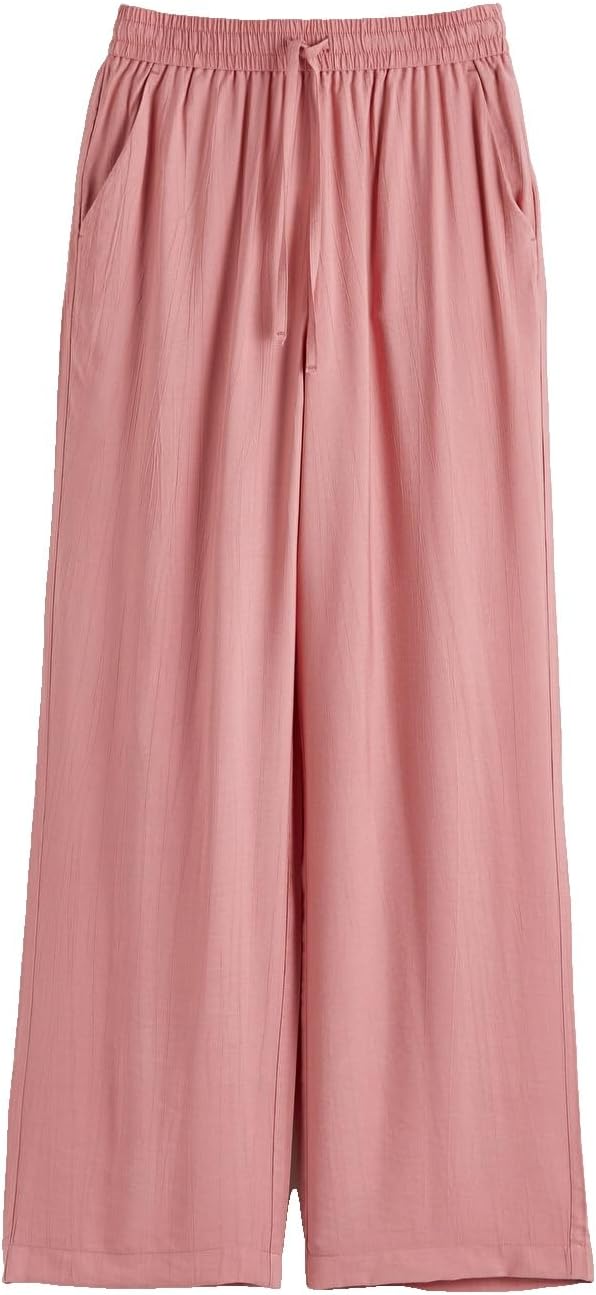 سعر ومواصفات LC WAIKIKI Women'S Textured Trousers With An Elastic Waist 36 Pink (B0HKTCG1M9) على Amazon EG