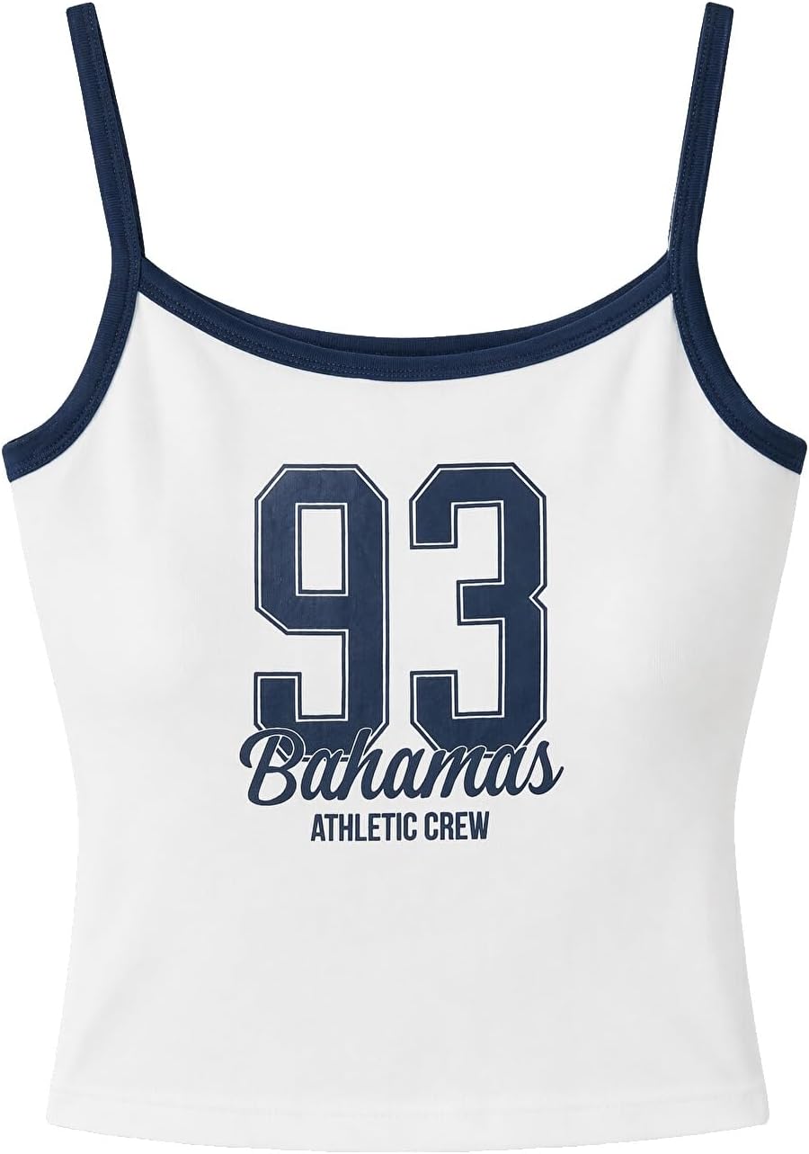 سعر ومواصفات LC واكيكي Bahamas مطبوعة Strappy Women's Crop S أبيض (B0HKT52QNQ) على Amazon EG