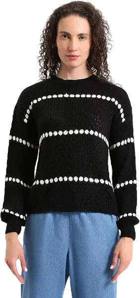 سعر ومواصفات LC واكيكي LC WAIKIKI Woman Crew Neck Women's Sweater (B0GY9DL29J) على Amazon EG