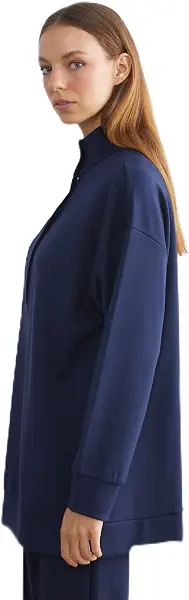 سعر ومواصفات LC واكيكي LC WAIKIKI Woman Funnel Neck Oversize Women's Sweatshirt Tunic (B0GYYYF95N) على Amazon EG