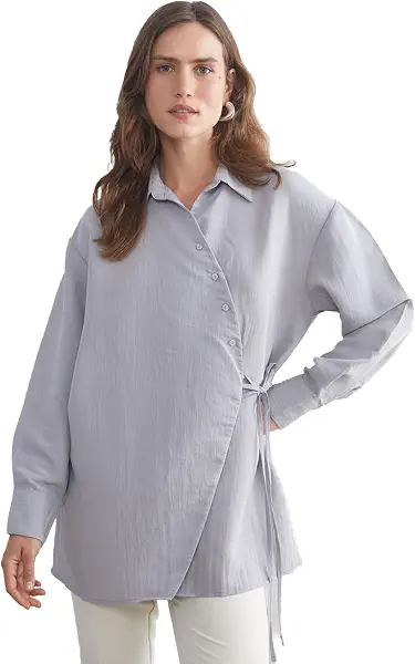 سعر ومواصفات LC واكيكي بلوزة طويلة للنساء من مزيج مودال (B0GY9HVNB7) على Amazon EG