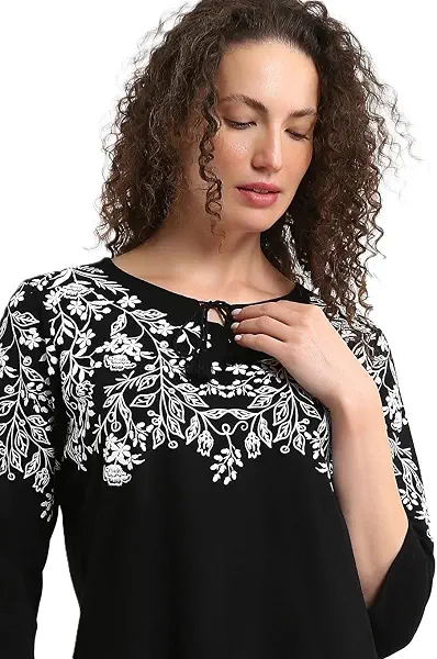 سعر ومواصفات LC واكيكي بلوزة مطرزة برقبة برباط للنساء من ال سي وايكيكي (B0GMRMLJQR) على Amazon EG