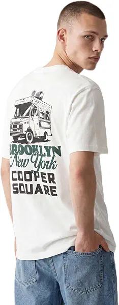 سعر ومواصفات LC واكيكي تي شيرت رجالي برقبة دائرية ضيقة مطبوع عليه Brooklyn (B0HFQGRYZD) على Amazon EG