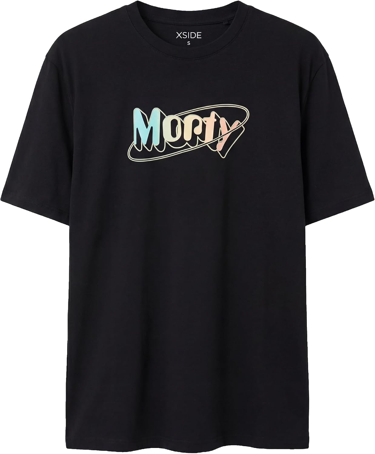 سعر ومواصفات LC واكيكي تي شيرت رجالي مطبوع عليه Rick And Morty من قماش جورسيه مقاس S أسود (B0HKT2J8MN) على Amazon EG