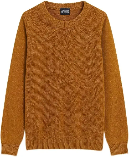 سعر ومواصفات LC واكيكي سويتر صوف برقبة دائرية ضيقة للاولاد (B0HFQ98K63) على Amazon EG
