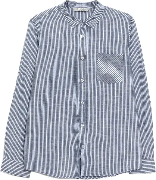 سعر ومواصفات LC واكيكي قميص مخطط باكمام طويلة للاولاد بعمر 9-10 سنوات - كحلي - S46934Z4-Lgs-1 (B0GZCF174S) على Amazon EG