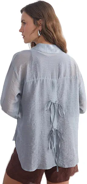 سعر ومواصفات LC واكيكي قميص نسائي مزين بربطة عنق (B0GY9L9CN2) على Amazon EG
