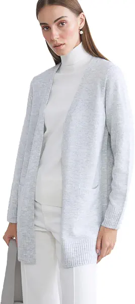 سعر ومواصفات LC واكيكي كارديجان صوف بقبة شال للنساء (B0GYZR2WHT) على Amazon EG