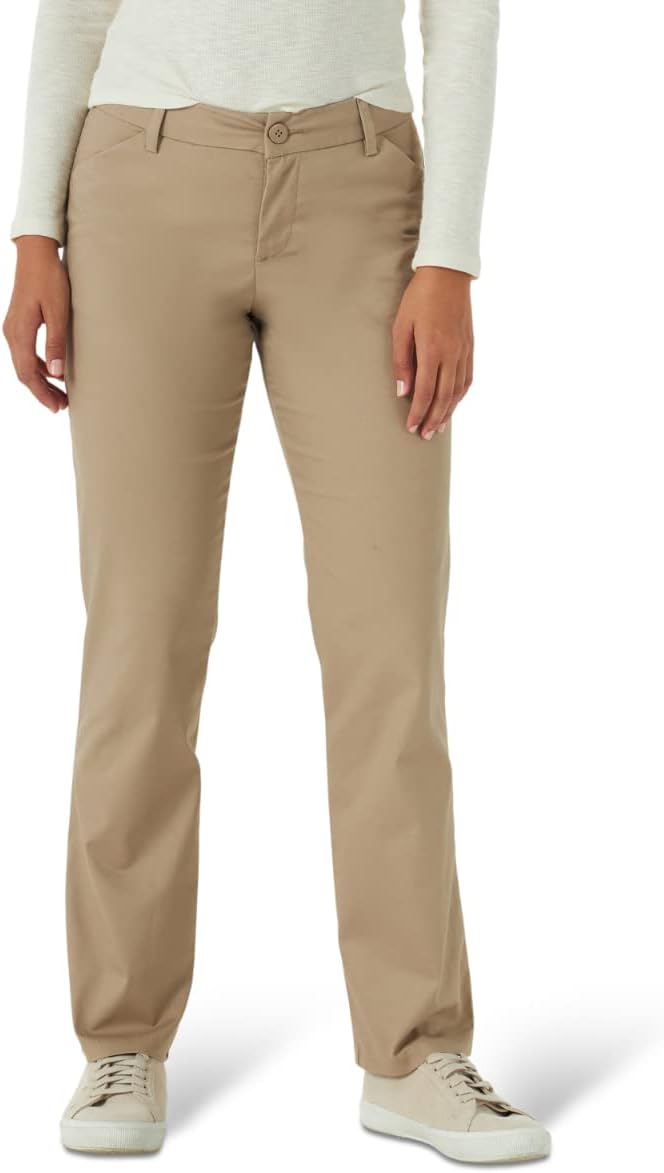 سعر ومواصفات Lee Women's Plus Size Wrinkle Free Relaxed Fit Straight Leg Pant (B07R634ZCS) على Amazon EG