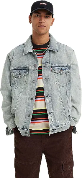 سعر ومواصفات Levi's Mens Relaxed Fit Trucker Truckers (pack of 1) (B0CYQ2G495) على Amazon EG