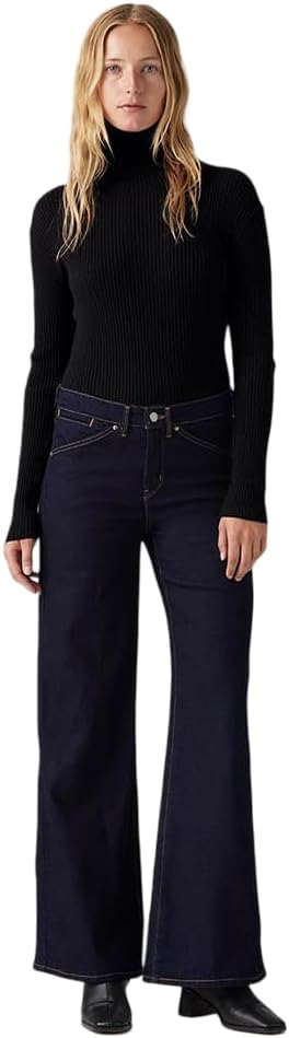 سعر ومواصفات ليفايس Levi's Womens 318 Shaping Wide-Leg Jeans Jeans (pack of 1) (B0DVT6NJNN) على Amazon EG