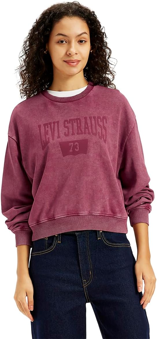 سعر ومواصفات Levi's Womens BNG LS Drop Sweatshirt Sweatshirt (pack of 1) (B0DBG5XF7K) على Amazon EG