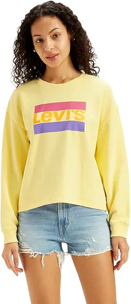 سعر ومواصفات Levi's Womens BNG WT Mary LS Tee Sweatshirt (pack of 1) (B0DBG6QRT3) على Amazon EG