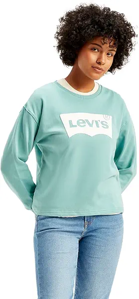 سعر ومواصفات Levi's Womens BNG WT Mary LS Tee Sweatshirt (pack of 1) (B0DBG8DSCL) على Amazon EG