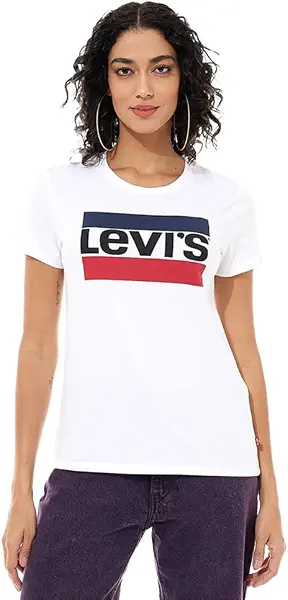 سعر ومواصفات ليفايس Levi's Womens Short Sleeve Shirt The Perfect Tee (B0775M2R94) على Amazon EG