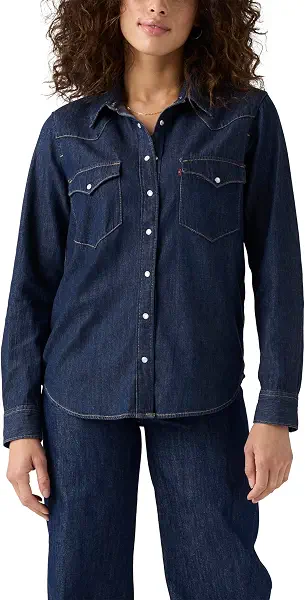 سعر ومواصفات Levi's Womens THE ULTIMATE WESTERN Woven Tops (pack of 1) (B0CYP4QNZC) على Amazon EG