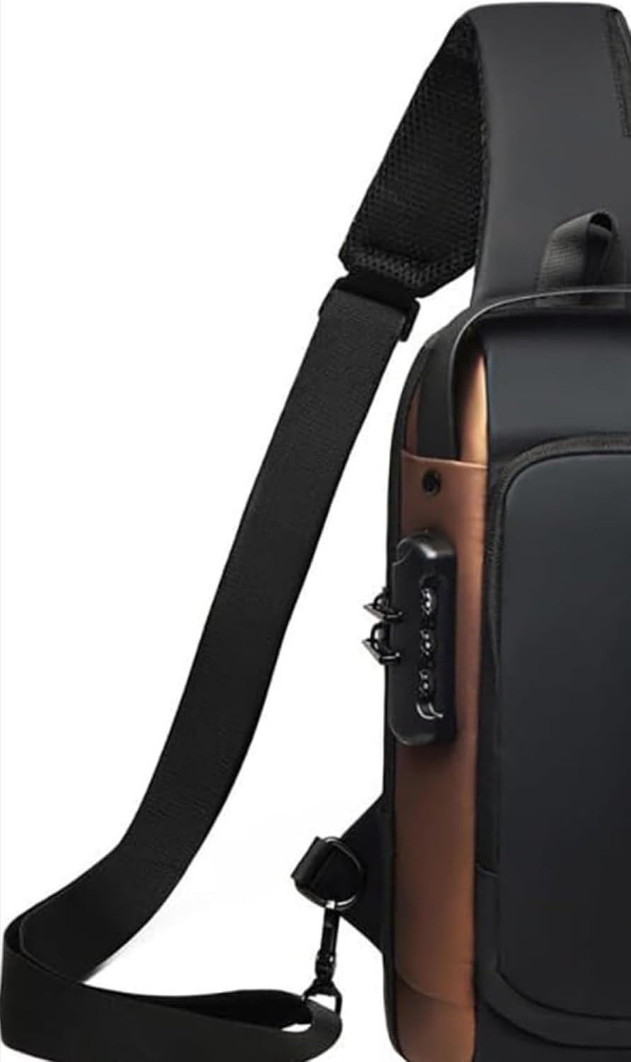 سعر ومواصفات ليزوي LEZOY Anti-Theft Crossbody Sling Backpack, Multi-pocket Casual Chest Bag, Handbag & Shoulder Bag With USB Charging Port & Password Lock, Waterproof Travel Bag for Men And Women. (B0DCTYCKJY) على Amazon EG