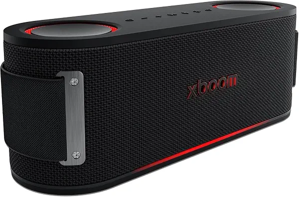 سعر ومواصفات LG xboom Grab - مكبر صوت محمول بتقنية البلوتوث، أسود (B0H17WB5QQ) على Amazon EG