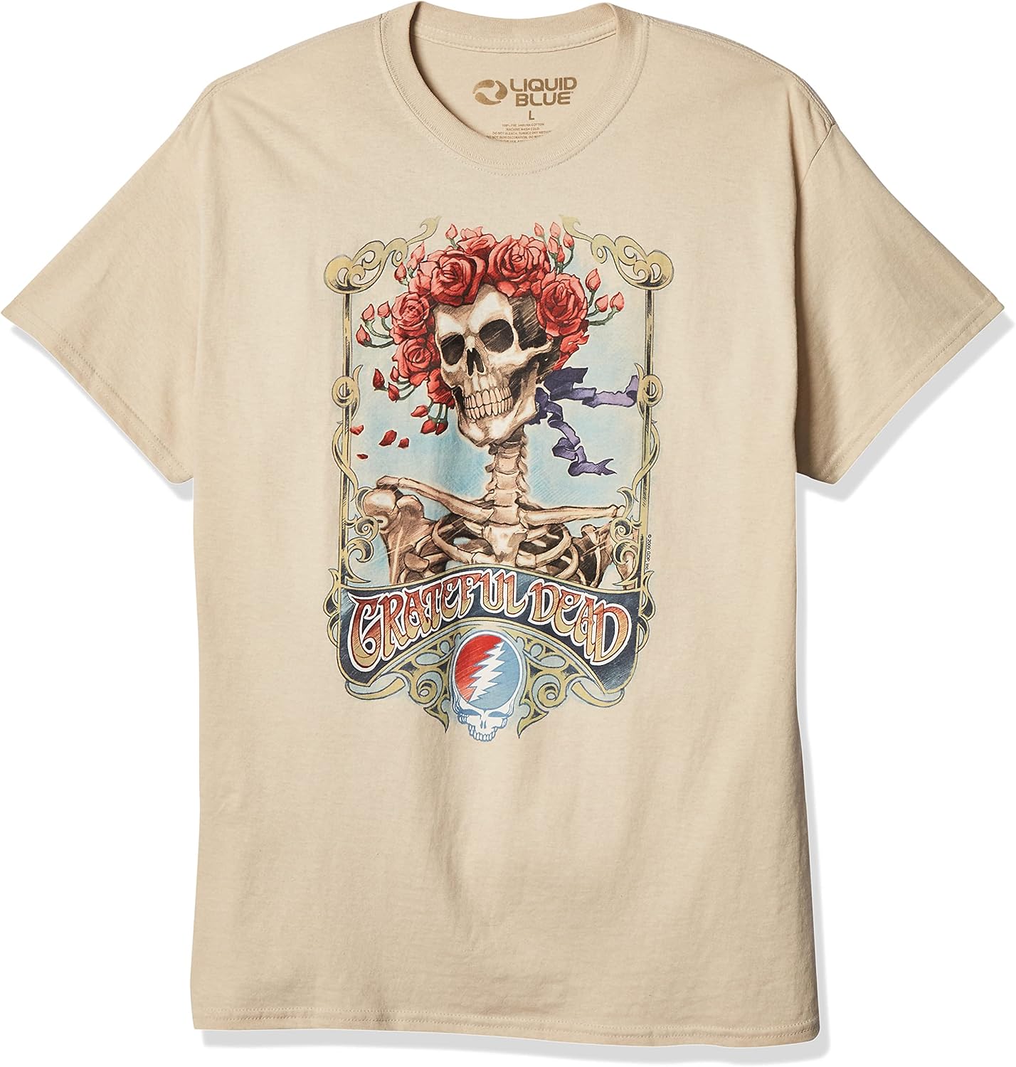 سعر ومواصفات Liquid Blue Men's Big Bertha T-Shirt, Cream, XL (B002XYUGVY) على Amazon EG