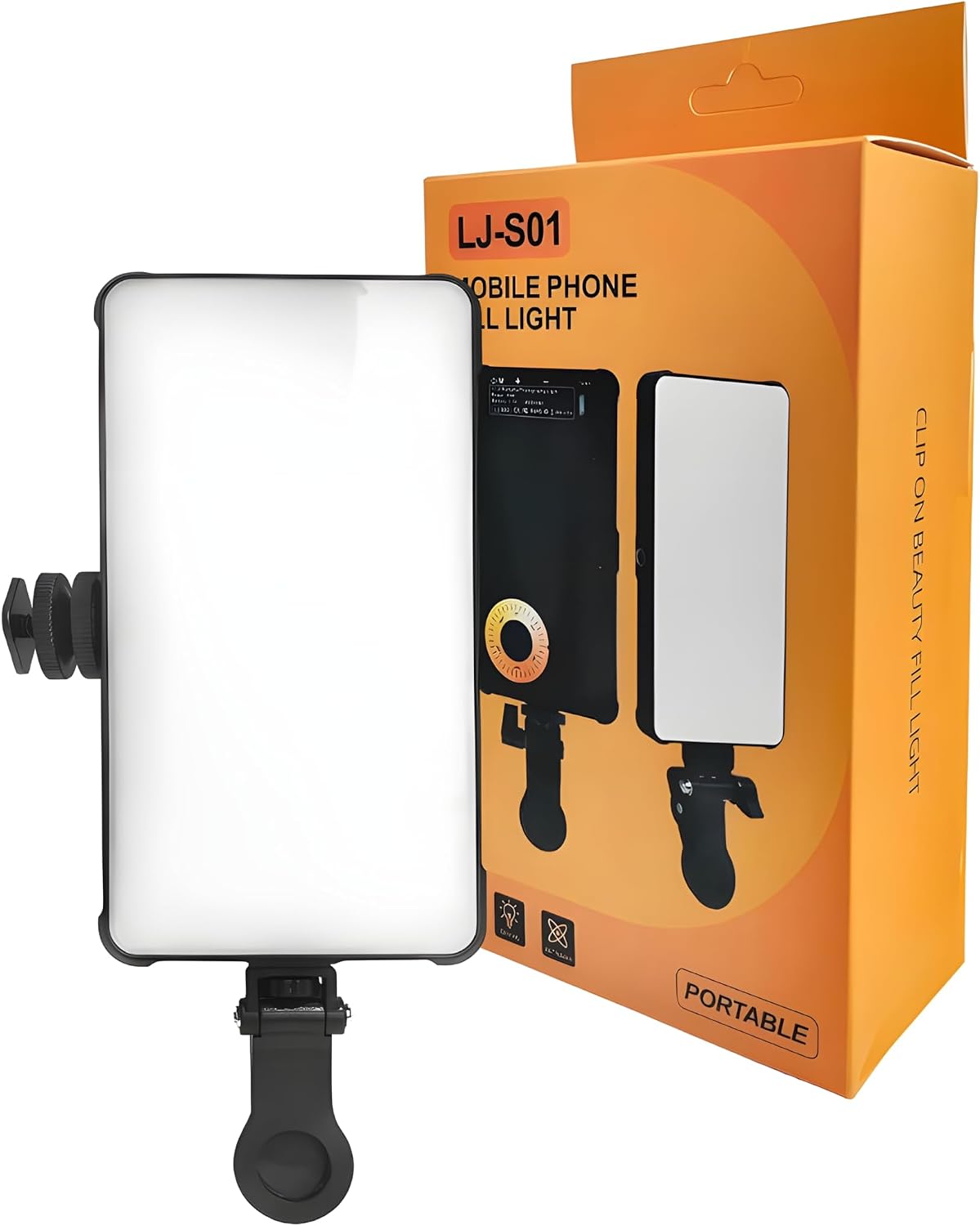 سعر ومواصفات LJ-S01 مصباح فيديو ليد محمول سطوع من Next store قابل للتعديل مشبك تثبيت لإضاءة التصوير لـ آيفون 15 14 13 سامسونج جالكسي S24 S23 بكسل آيباد لابتوب لصناعة المحتوى (B0GPL4KXFF) على Amazon EG