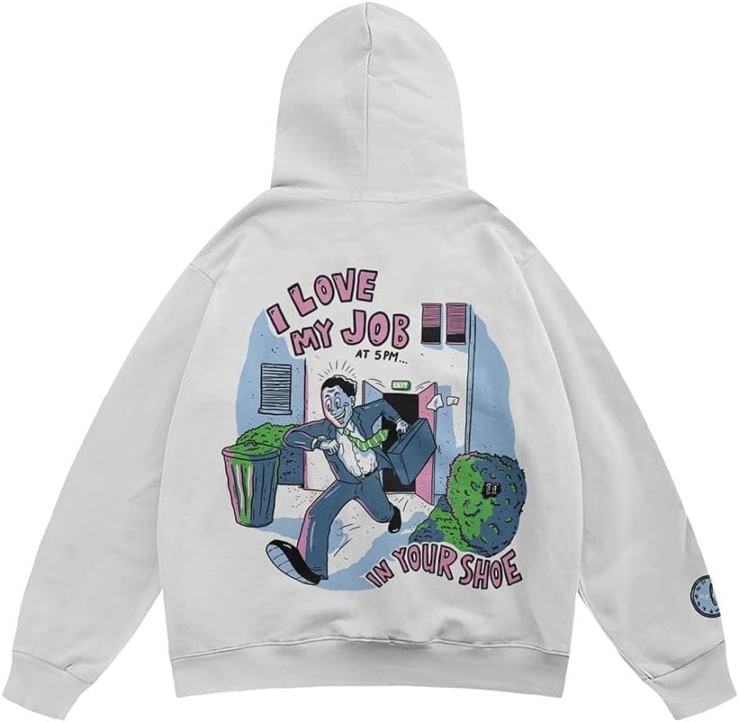 سعر ومواصفات ان يور شوز In Your Shoe Unisex Adult Oversized Hoodie Hooded Sweatshirt (B0HM3WGXFL) على Amazon EG