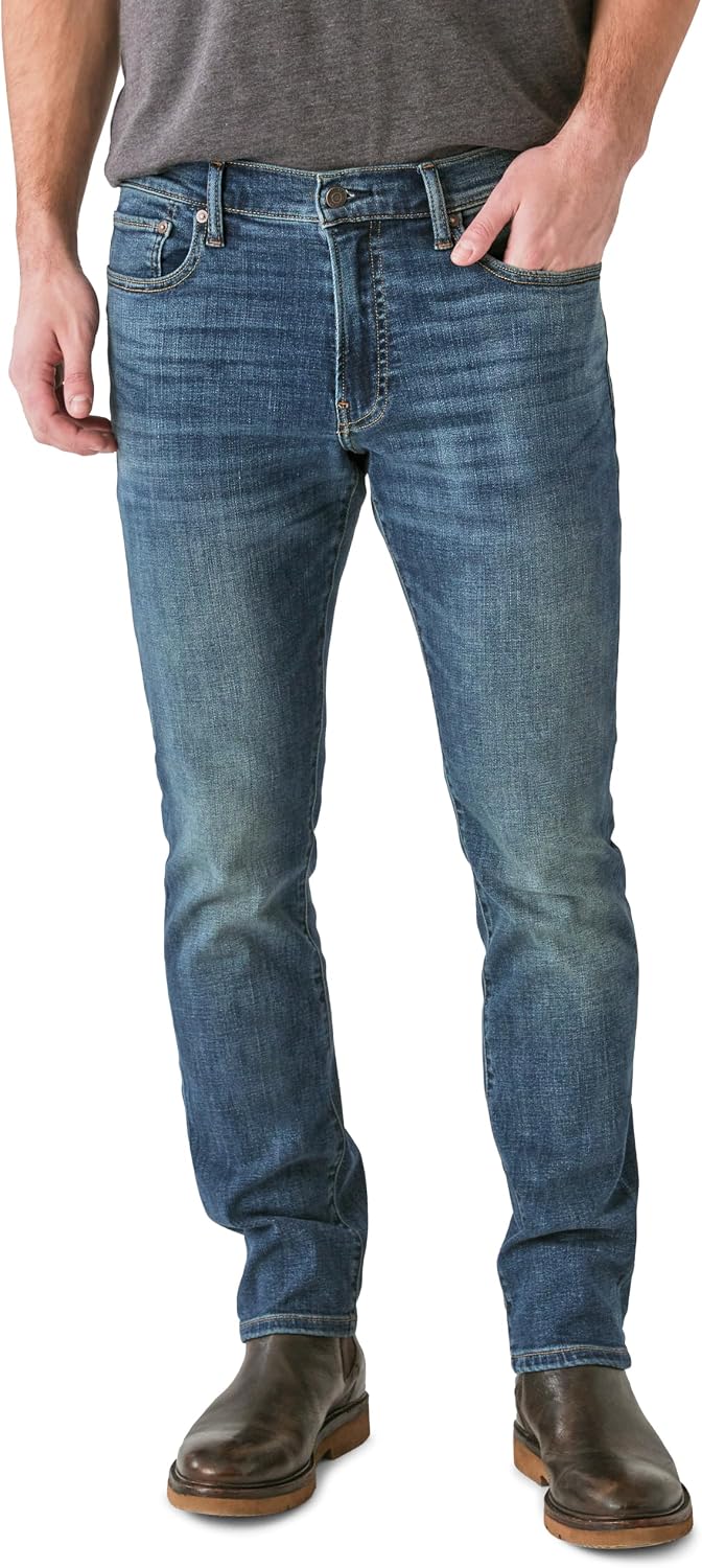 سعر ومواصفات Lucky Brand mens 410 Athletic Straight Coolmax Stretch Jean Jeans (B0B25QN192) على Amazon EG